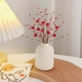 thumbnail image 4 of Bouquet de Fleurs Artificielles Saint-Valentin Décorations Artificielles Saint-Valentin Choix de Cœur avec Baies Rouges pour Décoration d'Anniversaire de Mariage Saint-Valentin Vignes de Fleurs Artificielles, 4 of 6