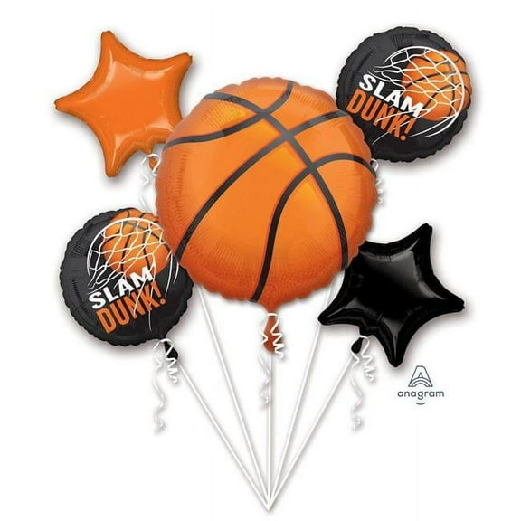 Mayflower Distributing 619945 Nothin but Net Basketball Balloon Bouquet
