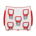 thumbnail image 2 of Red de lanzamiento de fútbol, ​​red de entrenamiento de sóftbol con 5 bolsillos para objetivos, para fútbol, ​​rugby, béisbol y sóftbol, 2 of 8