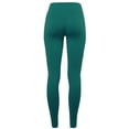 thumbnail image 3 of A2Y Women's High Waist Super Soft Cotton Full Length Leggings Deep Green L, 3 of 6