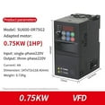 thumbnail image 1 of 0.75KW-5.5KW VFD SU600 Frequency Converter For Motor AC Drive VFD Frequency Inverter ,Easy to Use, 1 of 7