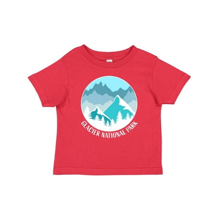 

Inktastic Glacier National Park Blue Montana Gift Baby Boy or Baby Girl T-Shirt