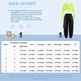 thumbnail image 7 of iEFiEL Girls 3Pcs Sports Suit Juniors Hip-Hop Dancewear Mesh Long Sleeve Crop Top Vest with Metal Chain Pocket Pants Set Red 10, 7 of 7