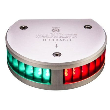 Lopolight Combined SideLights - Half Circle Housing - Vertical Mounting