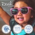 thumbnail image 6 of Real Shades Kids Switch Unbreakable Color Changing Sunglasses, Pink/Dark Pink, Toddler Age 2+, 6 of 8