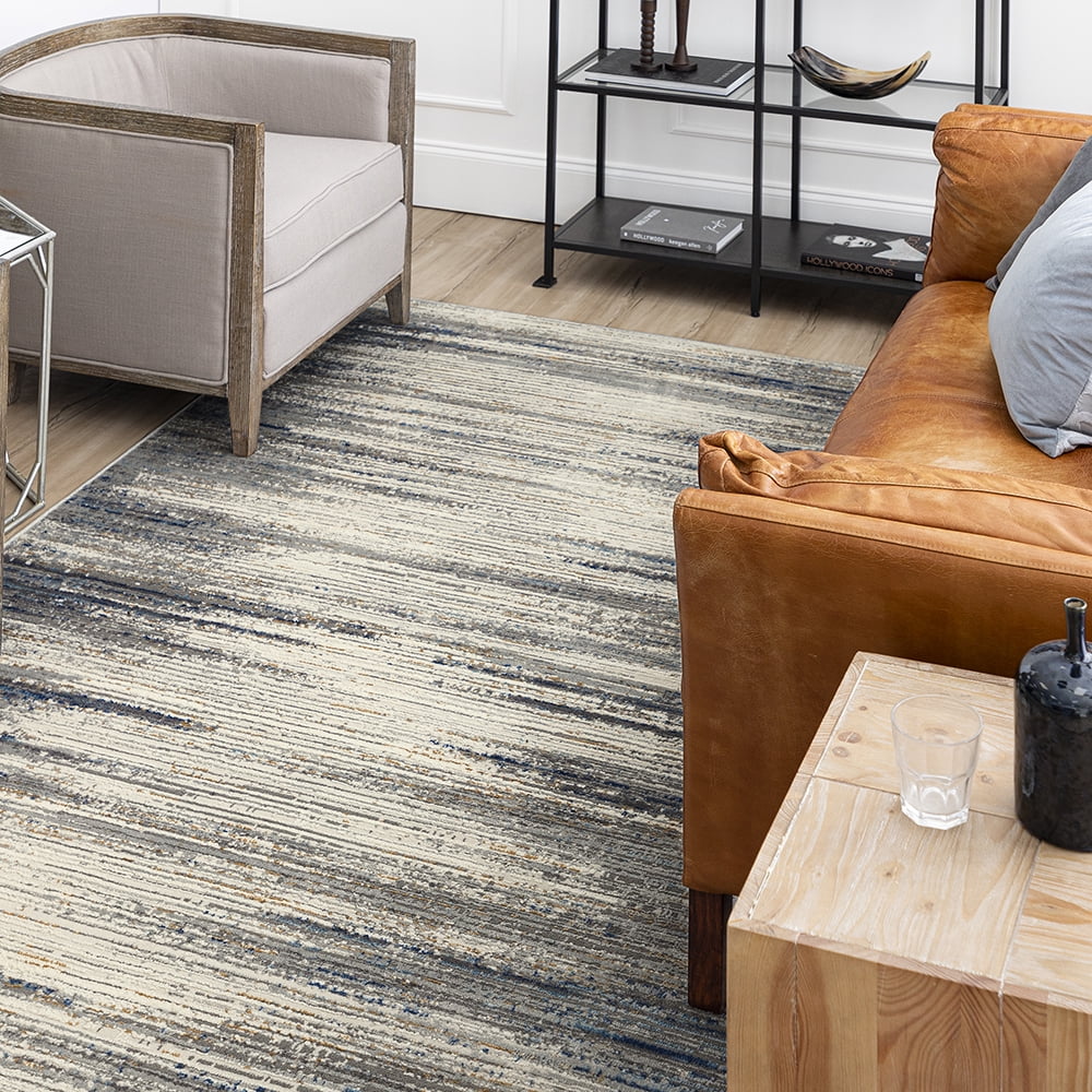 Mohawk Home Orpheus Indoor Woven Area Rug, Light Grey, 7' 10" x 10'