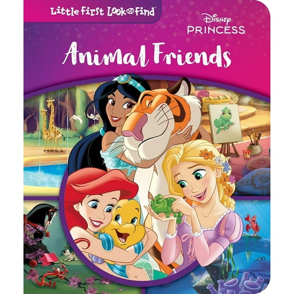 Disney Princess: Animal Friends Little First Look and Find, (Board Book)