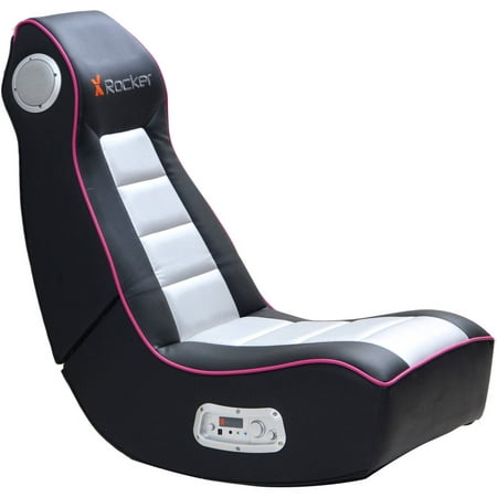 X Rocker 2 1 Wired Gaming Chair Rocker Black Pink Brickseek