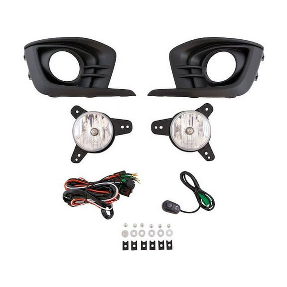 Fog Light Kit - Compatible with 2017 Chevy Sonic