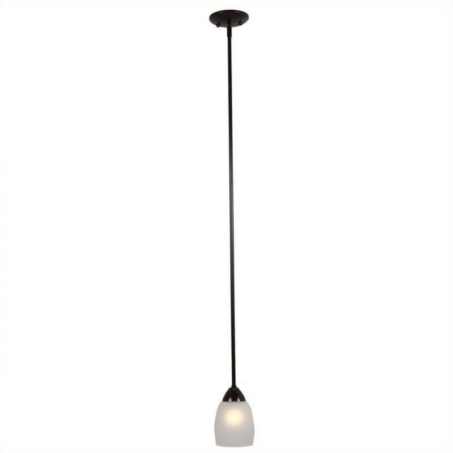 Yosemite Home Decor Mirror Lake 1 Light Mini Pendant in Oil Rubbed Bronze