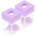thumbnail image 3 of MIANGASTORE 2 Pcs Porte-Papier Clips Maison Bureau École Conteneurs de Rangement pour Papier Clips, 3 of 7