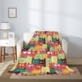 thumbnail image 2 of Sikiie Cute Cartoon Cat Cozy Flannel Fleece Throw Blanket: Lightweight & Thick for All Seasons - Perfect for Women, Men, & Kids"60"x50", 2 of 6