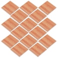 thumbnail image 1 of Shisuyan Miniature Floorboard For Craft Projects 18Pack 1.2X1.2X0.1In, 1 of 8