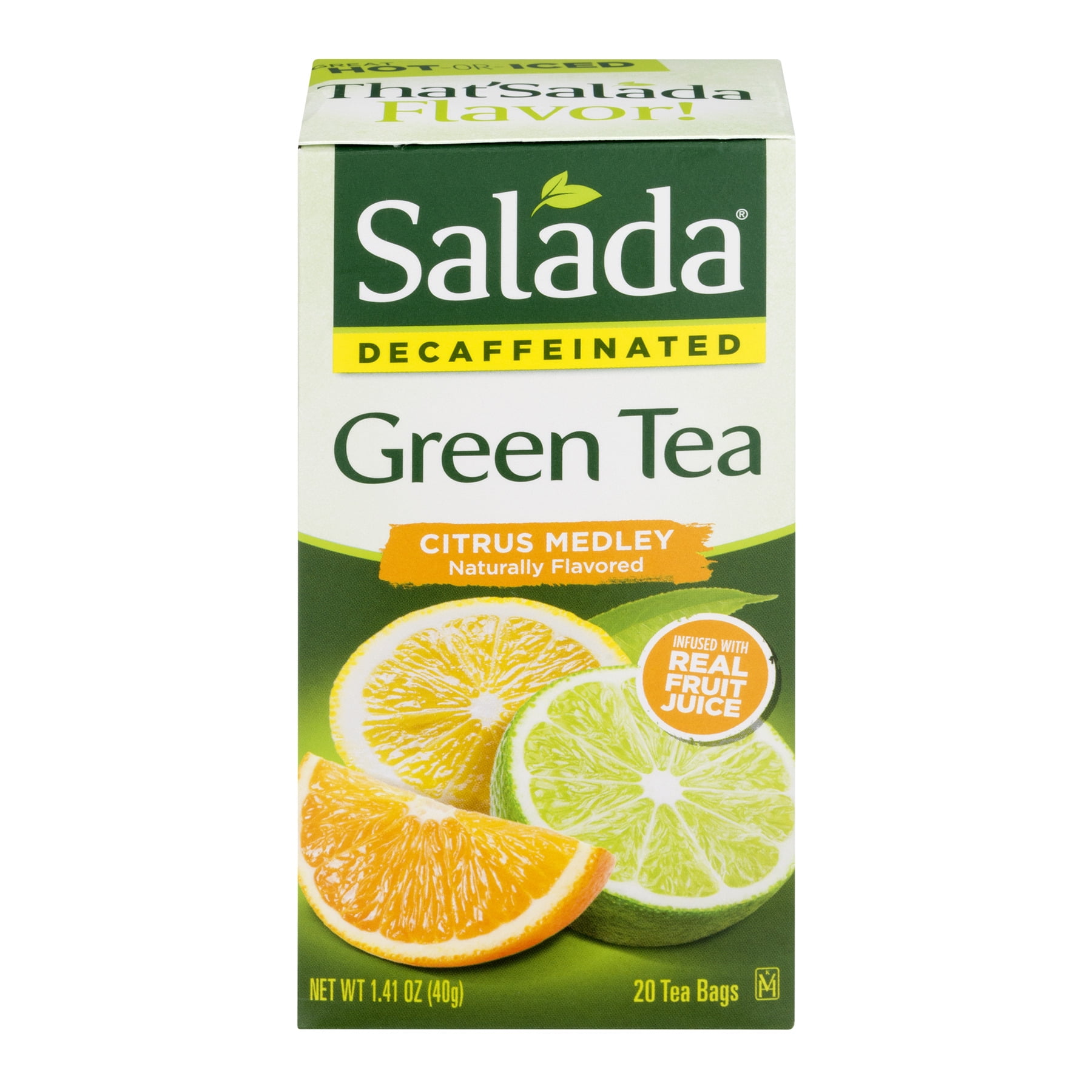 Salada Tea Green Tea Decaffeinated Case of 6 20 Count