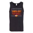 thumbnail image 2 of Wild Bobby Tampa Bay TB Hometown City Football Fan Pride Sports Men's Graphic Tank Top, Black, Medium, 2 of 6