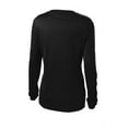 thumbnail image 5 of Sport-Tek Ladies Long Sleeve Posicharge Competitor V-Neck Tee, 5 of 5