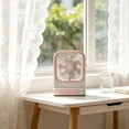 thumbnail image 5 of AuroraX White Desk Fans Personal Cooling Portable Mini Fan USB Quiet Battery Operated Adjustable Speeds Rechargeable Outdoor Travel Fan, 5 of 6