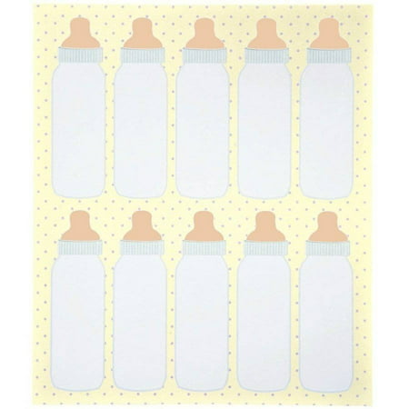 Wilton Party Favor Tags, Baby Bottles 80 ct. 1008-257