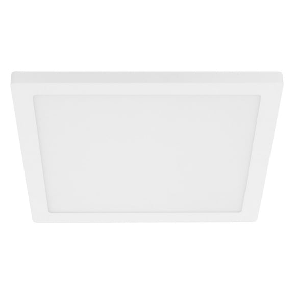 203679A-Eglo Lighting-Trago 12-S - 1-Light Led Square Ceiling / Wall Light - White Finish - White Acrylic