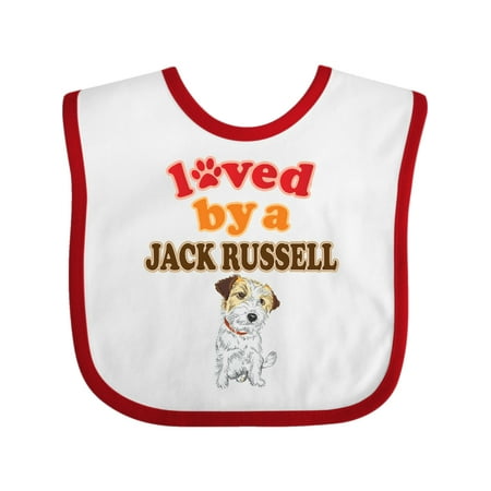 

Inktastic jack Russell Terrier Cute Gift Gift Baby Boy or Baby Girl Bib