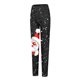 thumbnail image 5 of Pantalones largos de cintura alta con estampado de Navidad informal de moda para mujer Pompotops ulkah938453, 5 of 6