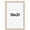 Natural Wood, variant on 15x21 Frame Beige Real Wood Picture Frame Width 0.75 inches | Interior Frame Depth 0.5 inches |