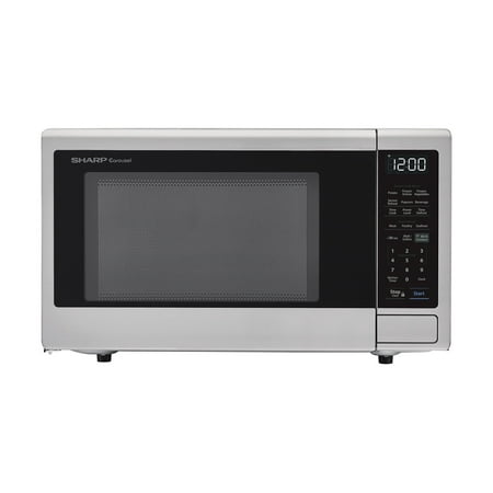 Sharp 1.4-Cu. Ft. Countertop Microwave with Alexa-Enabled Controls, Stainless Steel