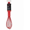 thumbnail image 2 of Chef Craft Premium Silicone Wire Cooking Whisk, 10.5 Inch, Red, 2 of 2