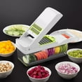 thumbnail image 5 of Vegetable Chopper,Pro Onion Chopper,Multifunctional Chopper Slicer and Dicer,Veggie Chopper,Carrot Chopper,Dicing Machine for Salad Potato Carrot Garlic,Fits Fast Veggie Meal-Prep & Healthy Cooki, 5 of 5