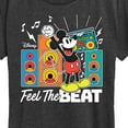 thumbnail image 3 of Disney - Mickey Feel The Beat - Women's Short Sleeve Graphic T-Shirt, 3 of 5