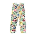 thumbnail image 6 of Daiia Cartoon Flowers Men's Sleep Pant with Pockets and Drawstring,Pajama Pants-XX-Large, 6 of 9