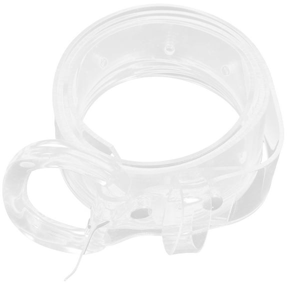 WRITWAA Women Waist Belt Transparent Plastic Dress Accessory for Daily Wear, Adjustable Fashion Waistband