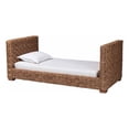 thumbnail image 1 of Pemberly Row Handwoven Seagrass Platform Daybed with Basketweave Design, 1 of 8