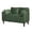 Dark Green, variant on Jopat Corduroy Loveseat Couch,48" W Upholstered 2 Seater Sofa with Side Storage Pocket,Modern Small Sofa Couches for Small Spaces,Apartement,Dark Green