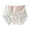 Pink, variant on Alun Mid Rise Panties with Extended Gusset and Contrast Waistband for Comfort and Hygiene Everyday Underwear Lightweight Breathable Ladies Briefs White XL