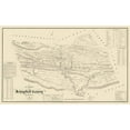 thumbnail image 3 of Sheafer 14x10 Black Modern Framed Museum Art Print Titled - Schuylkill County Pennsylvania - Sheafer 1855, 3 of 5
