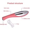 thumbnail image 3 of Pluma de masaje de ojos de belleza ultrasónica Lápiz masajeador de ojos para el cuidado facial Lápiz para eliminar arrugas Instrumento de belleza con vibración electrónica Nutrición Introduce Stick, 3 of 5