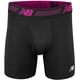thumbnail image 4 of Calzoncillos tipo bóxer New Balance de 6 pulgadas sin etiqueta para hombre, paquete de 3, 4 of 5