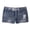 Navy, variant on purcolt Womens Faux Denim Shorts Low Rise Seamless Jean Shorts Stretchy Dolphin Shorts