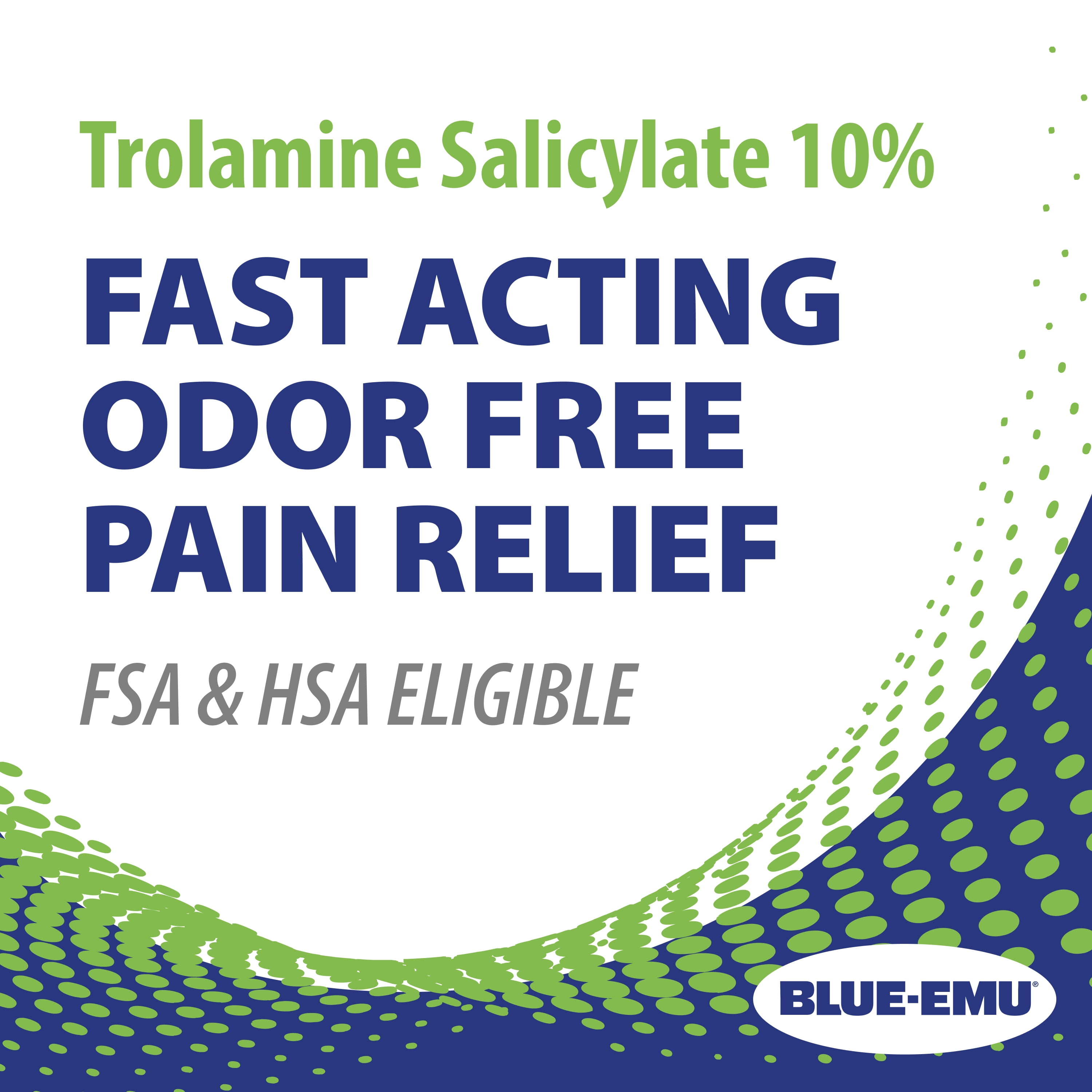 Blue-Emu Ultra Hemp Pain Relief Cream for Arthritis, 10% Trolamine Salicylate, 3 oz