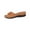 Brown, variant on Women's Fashion Flower Sandals Comfortable Arch Support Slides Summer Beach Platform PU Leather Wedge Slippers Brown Women Sandal