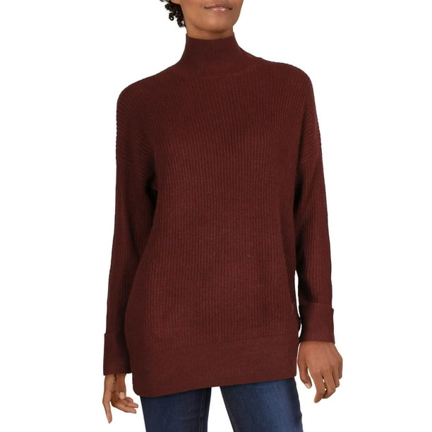 kompliceret Forberedelse gennemskueligt Vero Moda Womens Mock Neck Tunic Sweater Red XS - Walmart.com