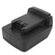 thumbnail image 2 of Reemplace la conversión de batería DW para la herramienta de base de montaje del adaptador de batería Miwaukee negro, 2 of 5