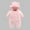 Pink, variant on YHAJDS Toddler Fall Winter Casual Jumpsuit, Kids Jumpsuit Unisex Fall Winter Thick Warm Long Sleeve Overalls For-12M