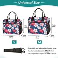 thumbnail image 2 of Lunch Bag Insulated Lunch Box Leakproof Reusable Cooler Tote Adjustable Shoulder Strap for Men Women Colorful Cherry Blossoms 9L, 2 of 6