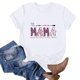 thumbnail image 2 of Blusas de Manga Corta para las Mujeres Divertido Impreso Cuello Redondo Tee, Vintage Humor Gráfico Blusas de Primavera para las Mujeres, 2 of 3
