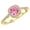 Yellow Gold, variant on 1.1 Carat 14K Rose Gold Gorgeous Classic Cushion Halo Style Diamond Engagement Ring with a 0.75 Carat Natural Pink Sapphire Center (Heirloom Quality)