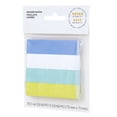thumbnail image 1 of Noted by Post-it® Printed Notes NTD5-33-LIL-EF, Lilac Rainbow-Striped Square Notes, 2.9 in x 2.8 in, 1 Pad/Pack, 100 Sheets/Pad, 1 of 2