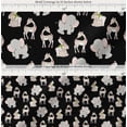 thumbnail image 2 of Soimoi Cotton Voile Fabric Deer,Elephant & Rabbit Kids Printed Craft Fabric by the Yard 42 Inch Wide, 2 of 7
