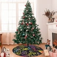 thumbnail image 7 of Sikiie Neon Bar Drinks 30-48 inches {designName} Print Christmas Tree Skirt Snowman Xmas Tree Skirt with Edge Christmas Decorations for Holiday Party-30", 7 of 7
